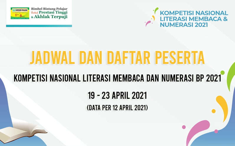 Daftar Peserta dan Jadwal Kompetisi NLMN BP 2021 per Wilayah (19 – 23 April 2021)