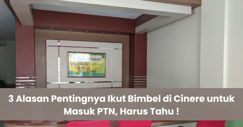 bimbel di cinere