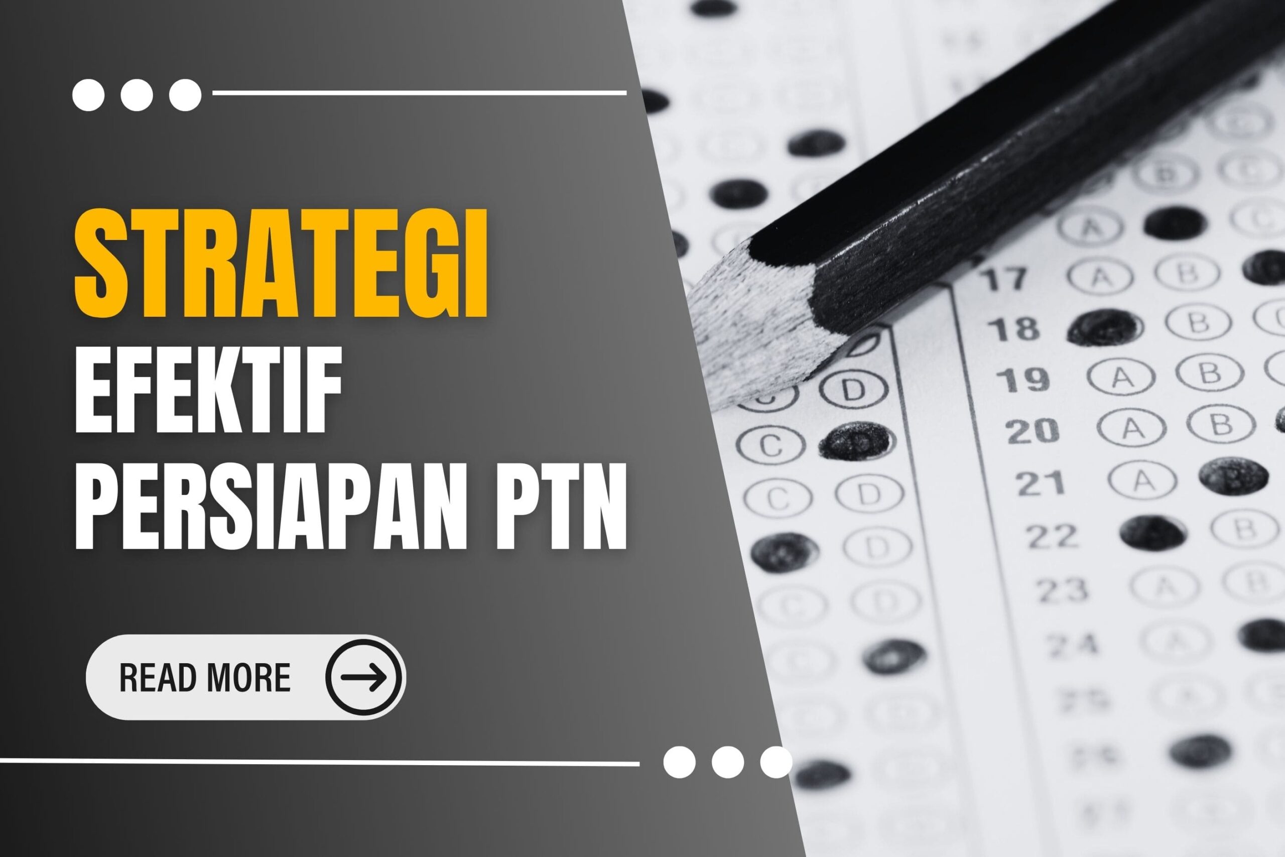 strategi persiapan ptn