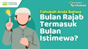keutamaan bulan rajab