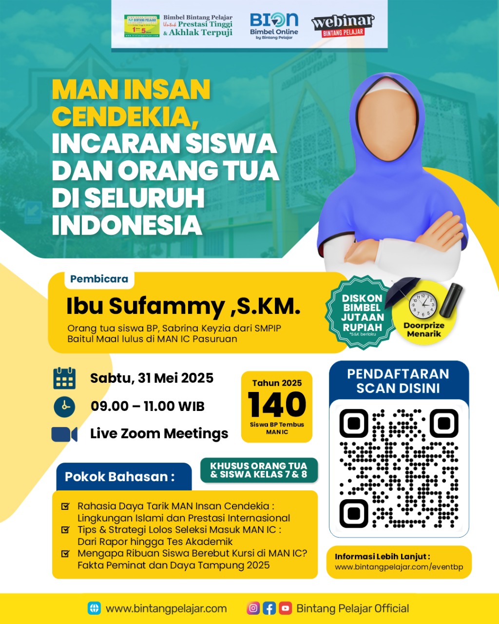 MAN Insan Cendekia, Incaran Siswa dan Orang tua di Seluruh Indonesia