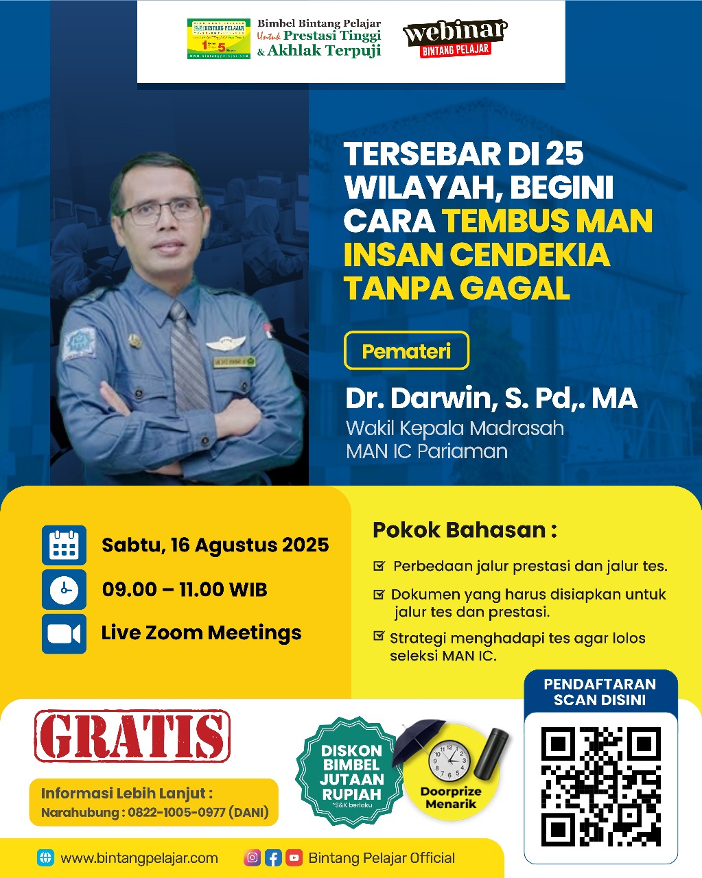 Tersebar di 25 Wilayah, Begini Cara Tembus MAN Insan Cendekia Tanpa Gagal