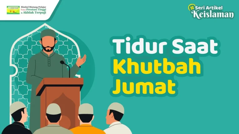 tidur saat khutbah jumat