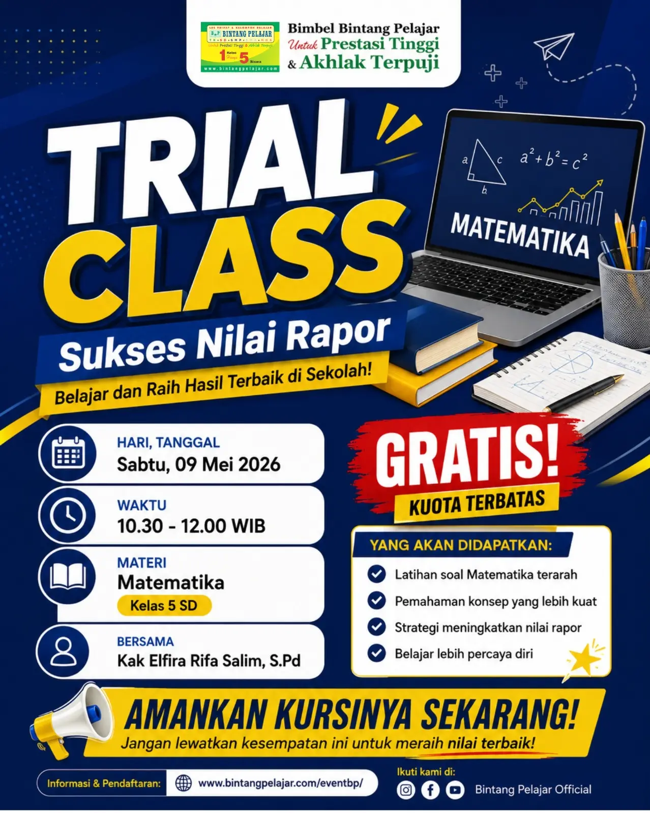 trial class sd gratis