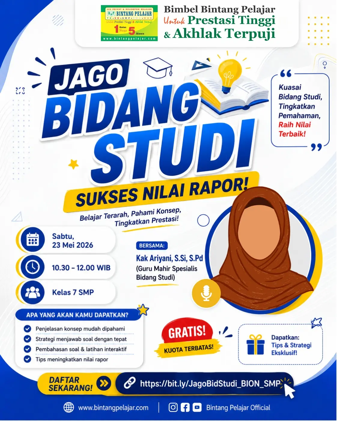 kelas online smp gratis