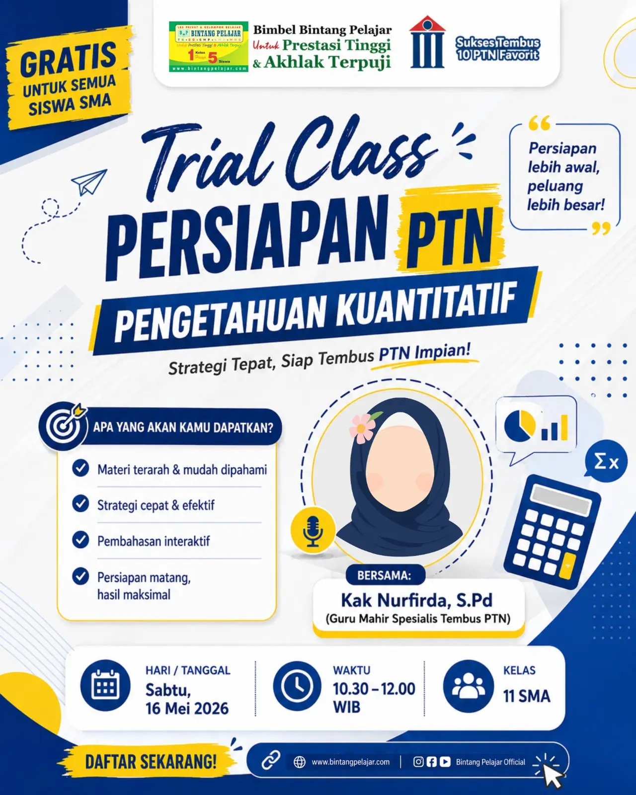 kelas gratis bimbel sma