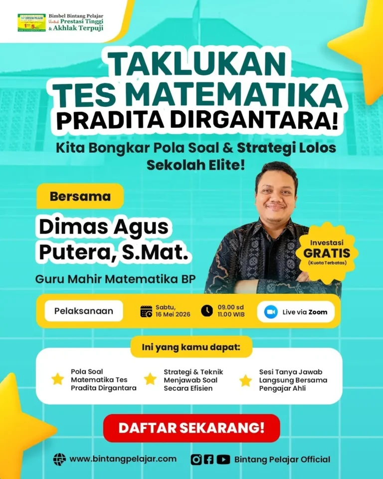 soal sma pradita dirgantara