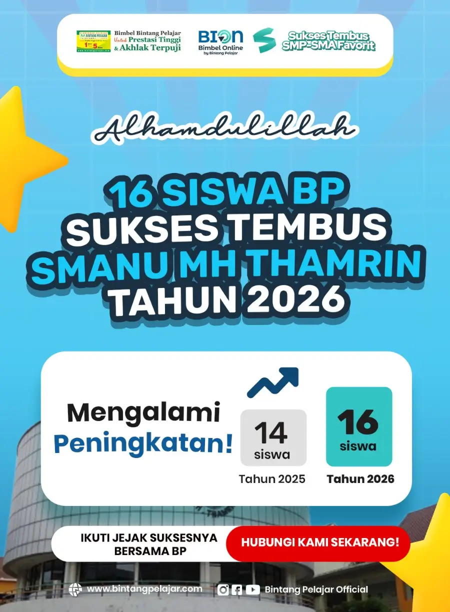 mutu lulusan smanu mh thamrin bintang pelajar