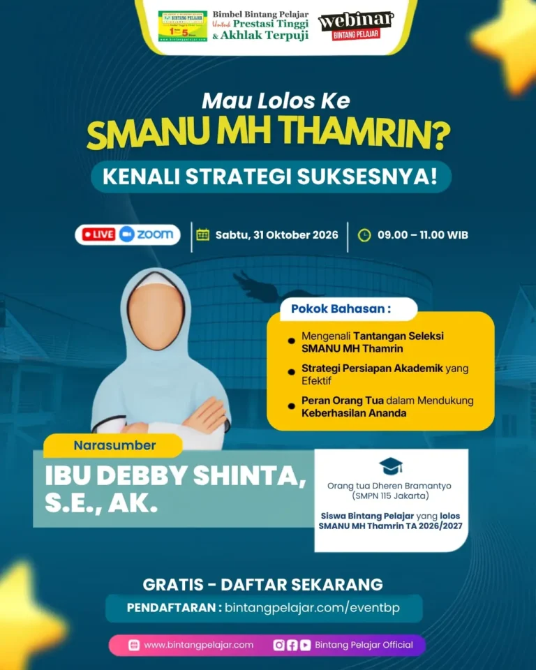 seleksi smanu mh thamrin